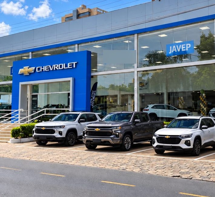 Fachada da concessionária Chevrolet Javep